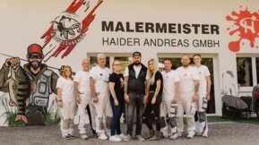 Team der Malermeister Haider Andreas GmbH